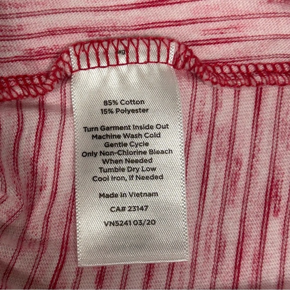 2 for$15 Talbots Sporty Striped Short Sleeve Tee - Picture 10 of 11